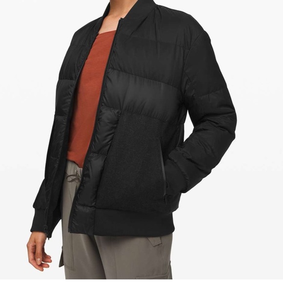 NWT Reversible Lululemon ‘Roam Far’ wool bomber - Picture 2 of 6